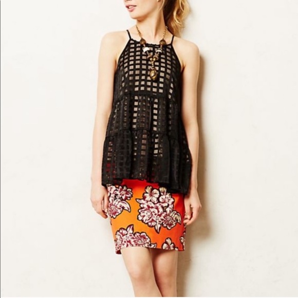 Anthropologie HD In Paris Black Velvet Cami - Picture 5 of 13